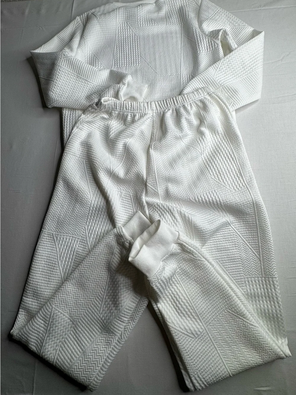Kids White 'King' One-Piece Set